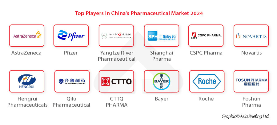 Top Players in China's Pharmaceutical Market 2024